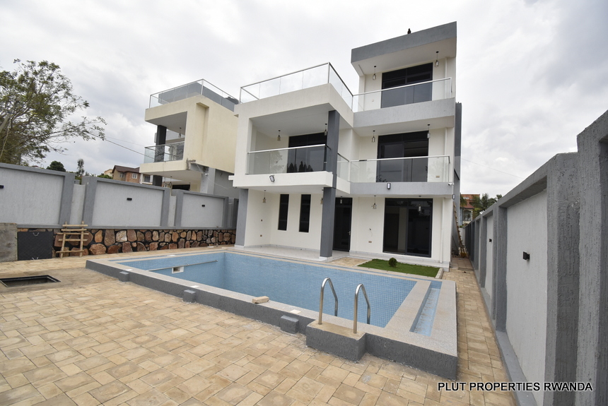 House for sale with pool in Rusororo Kigali.