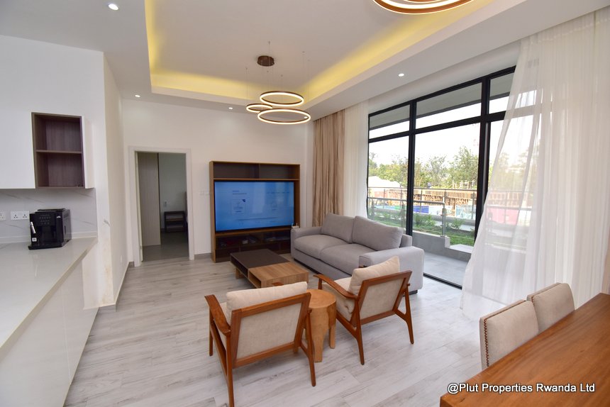 Furnished Apartment for rent with green terrace
