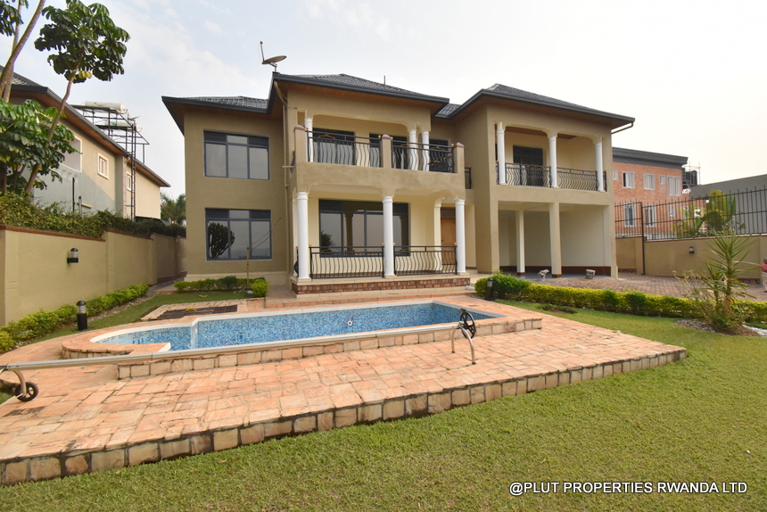 House with pool for rent in  Gacuriro Kigali